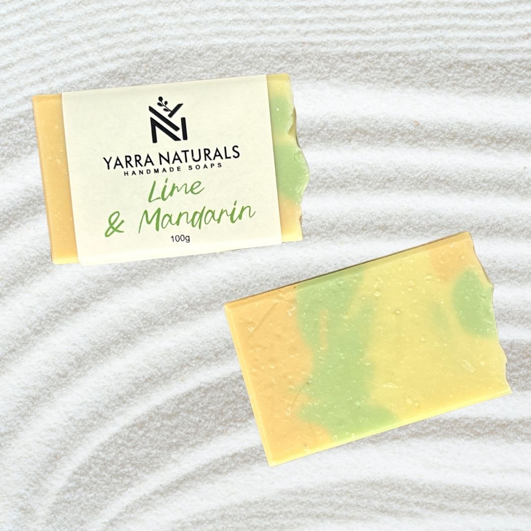 Yarra Naturals Lime & Mandarin Body Soap
