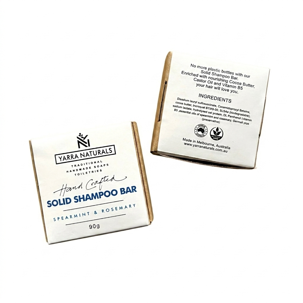 Spearmint & Rosemary Shampoo Bar