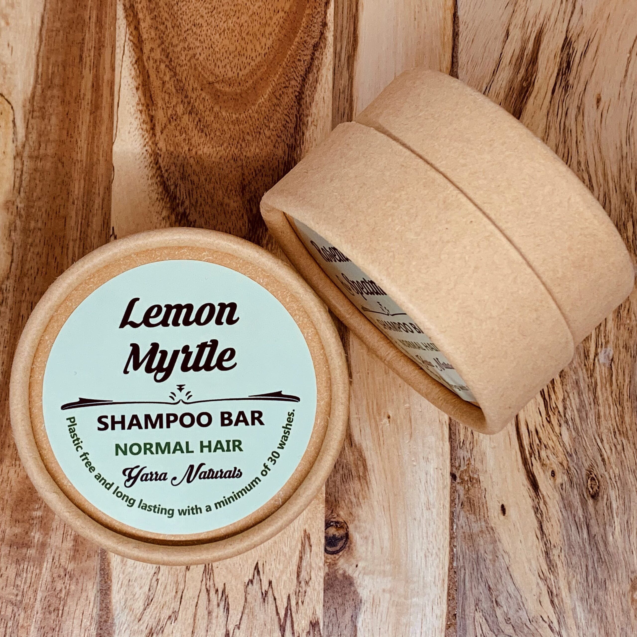 Lemon Myrtle & Cocoa Butter Shampoo Bar Yarra Naturals