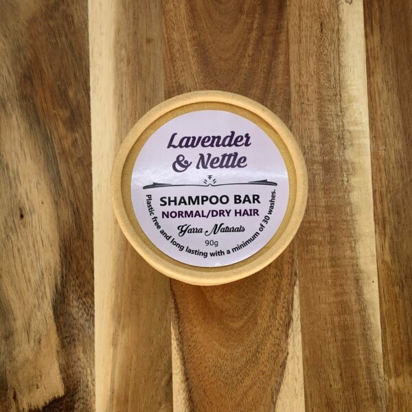Lavender & Nettle Shampoo Bar Yarra Naturals