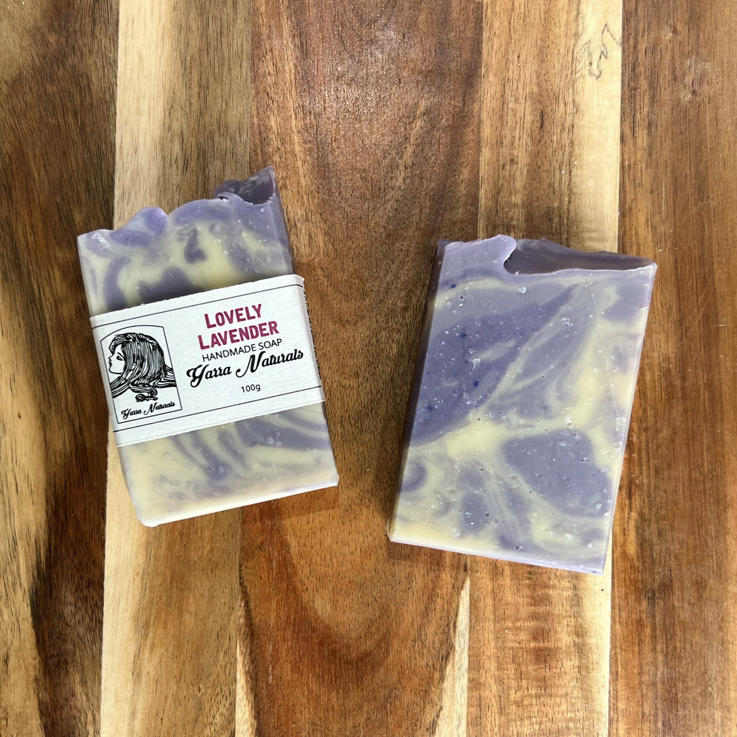 Lovely Lavender Body Soap Yarra Naturals