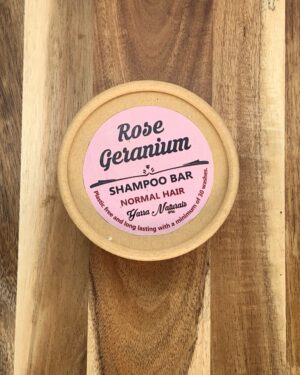 Rose geranium Shampoo Bar