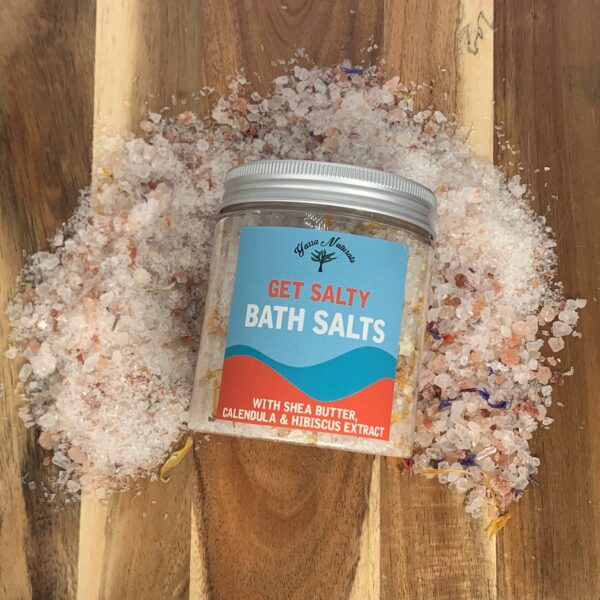 Get Salty Bath Salts She Butter & Hibiscus Extract