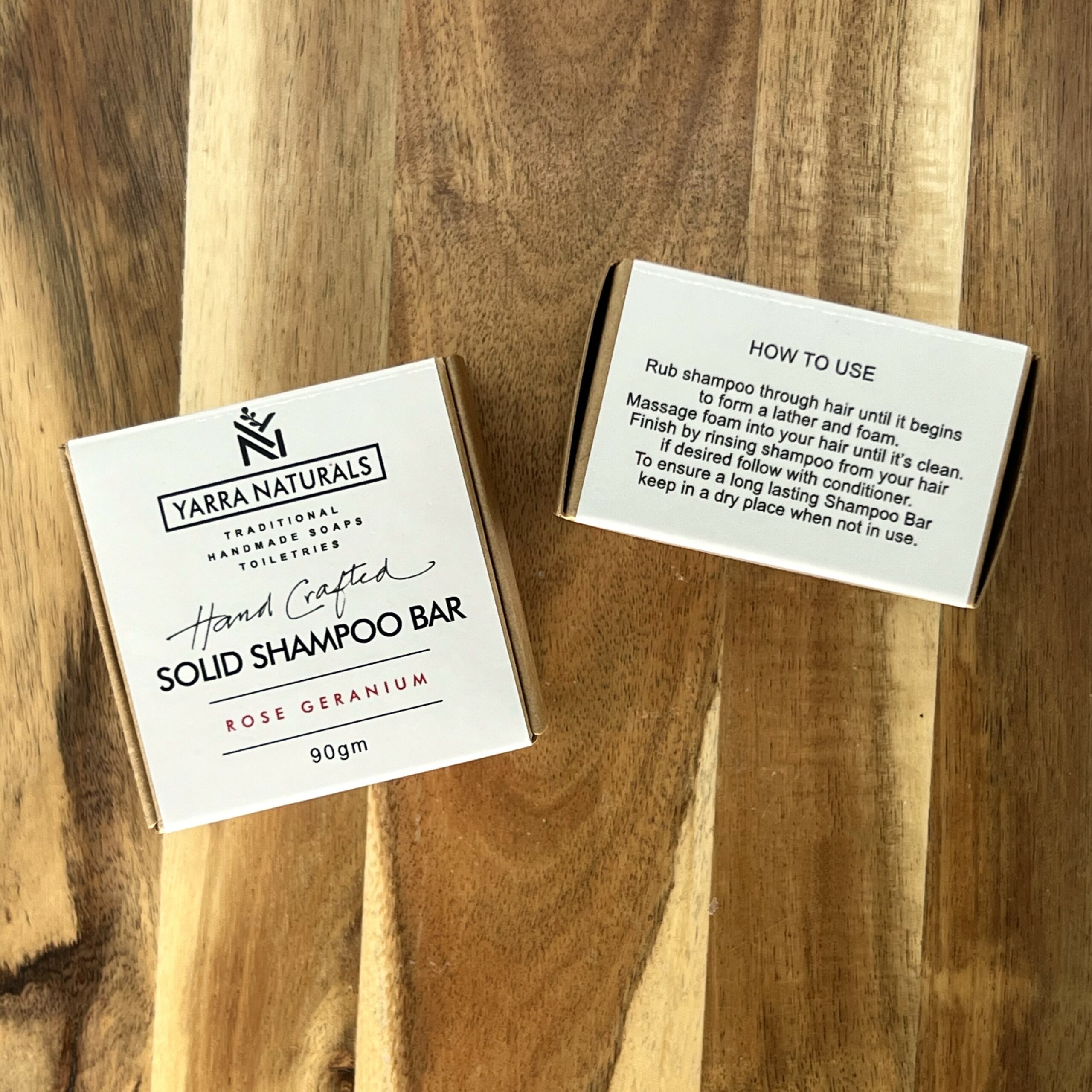 Rose Geranium Shampoo Bar 2