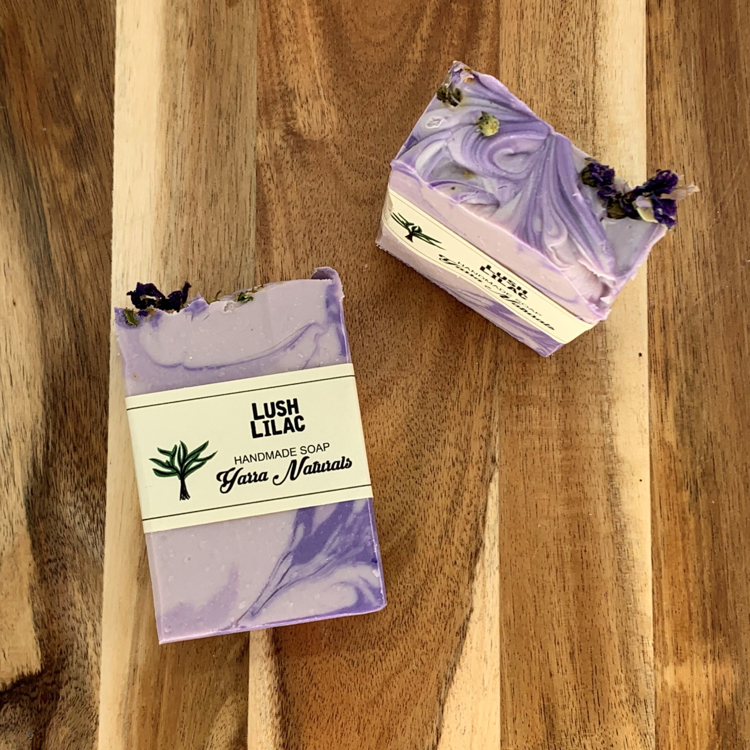 Lush Lilac Body Soap Yarra Naturals