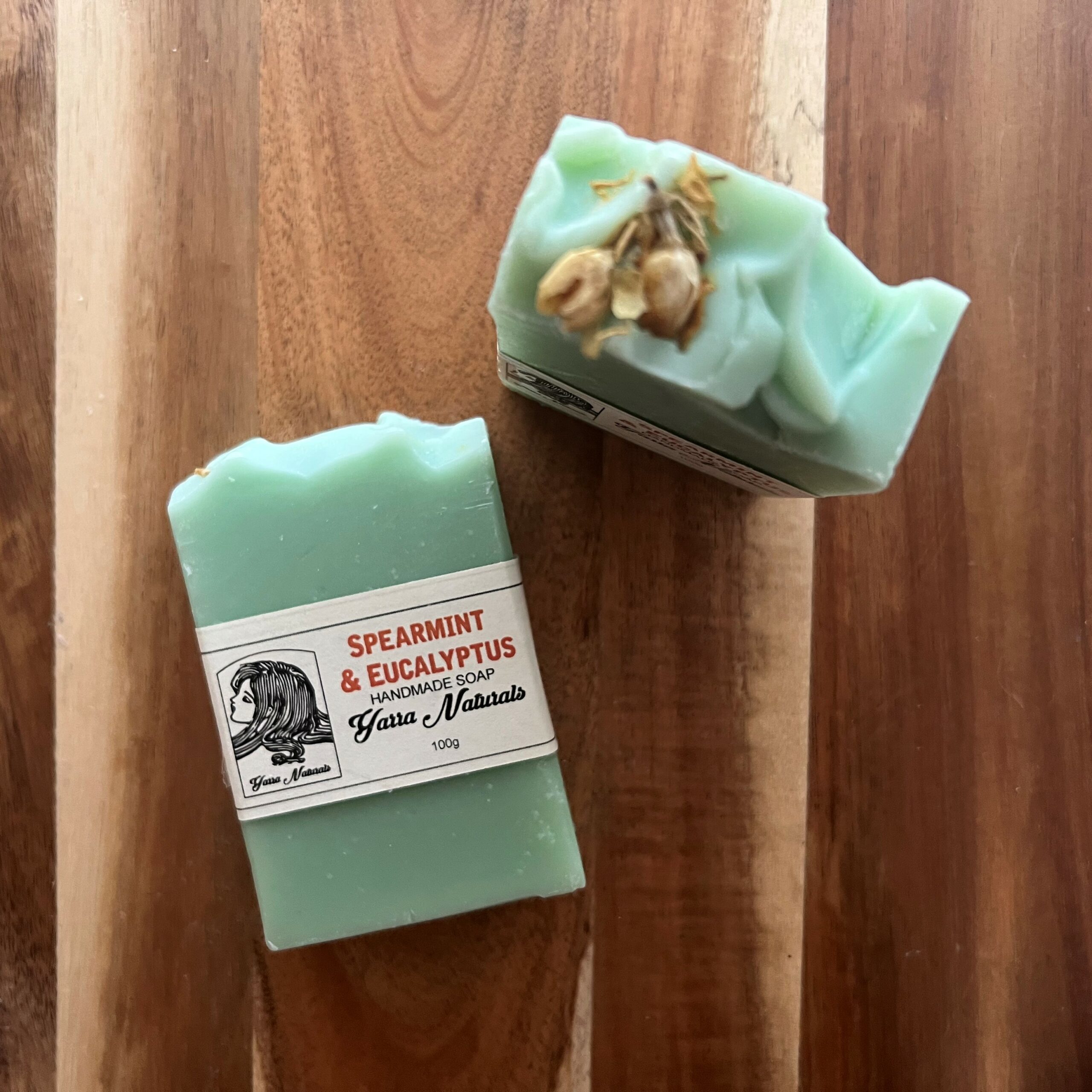 Spearmint & Eucalyptus Body Soap Yarra Naturals