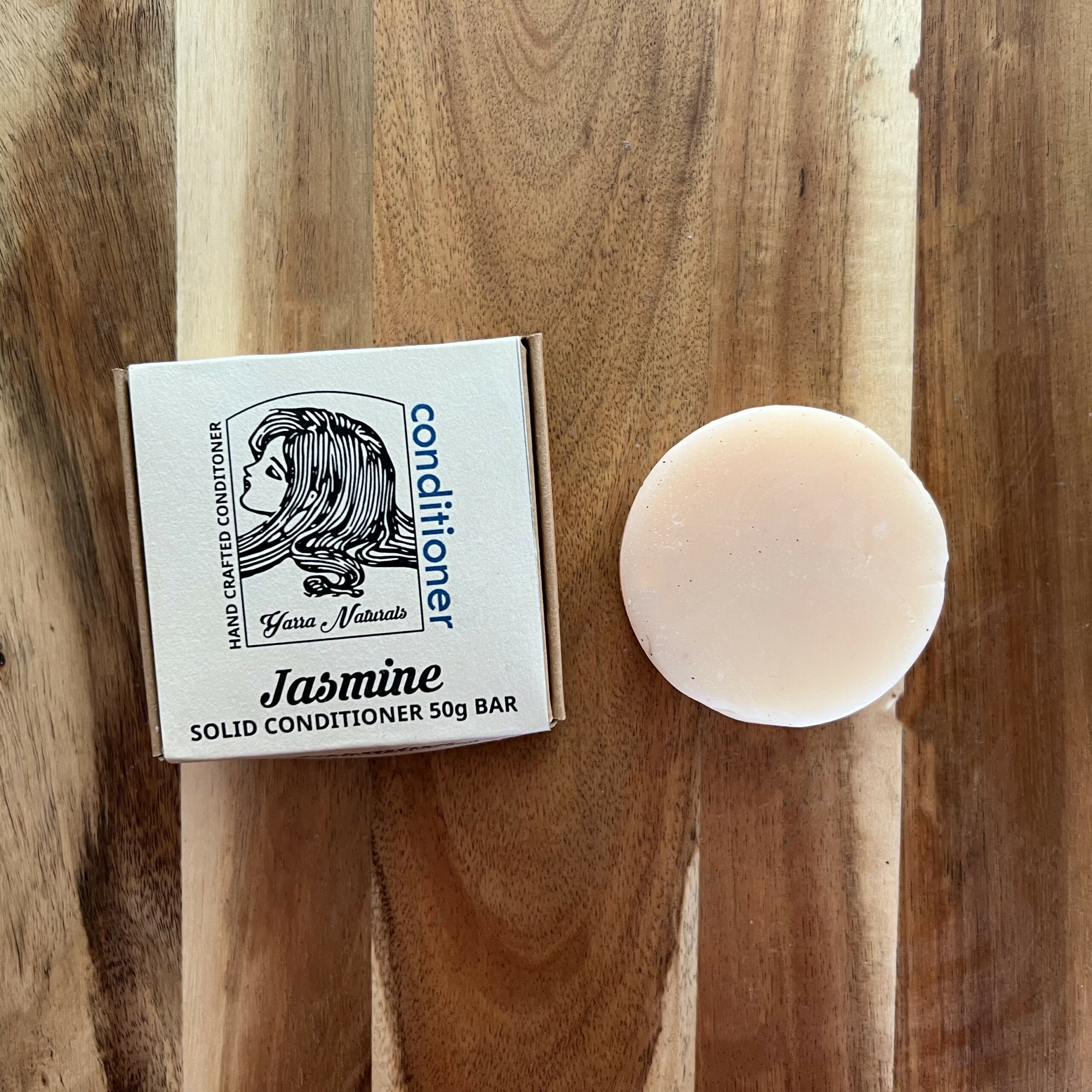 Jasmine Solid Conditioner Bar Yarra Naturals