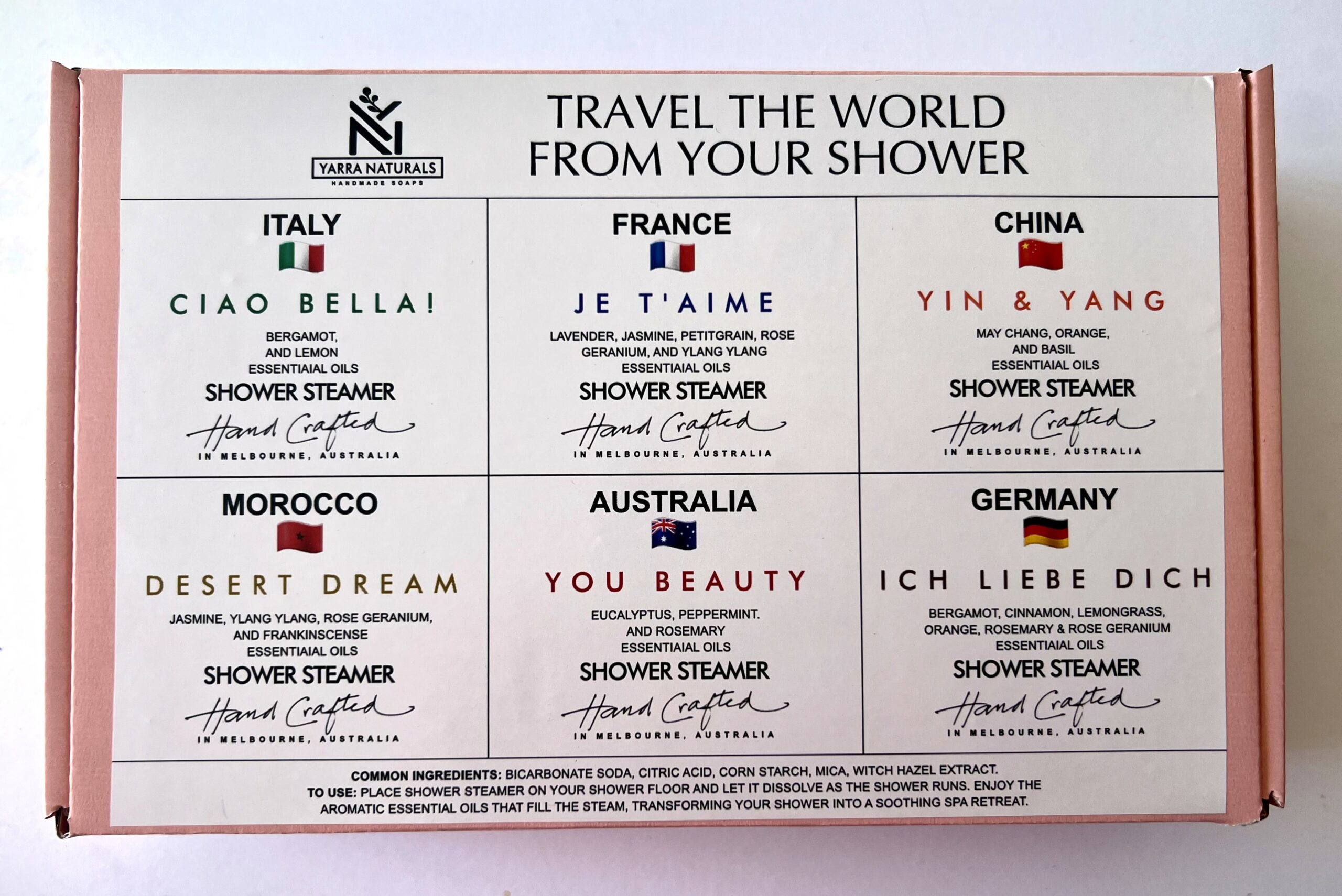 Travel the World from Your Shower
