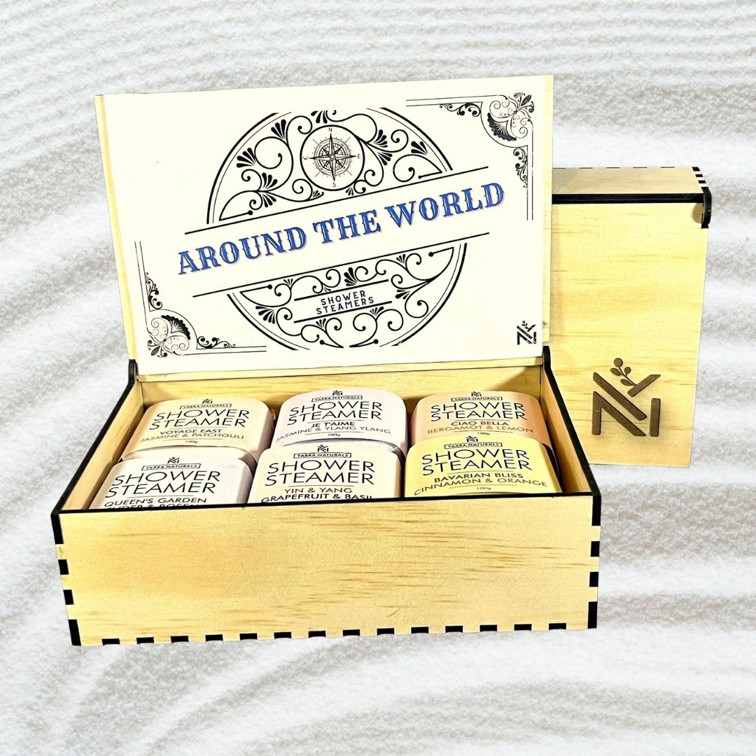 Yarra Naturals TRavel the World Shower Steamers